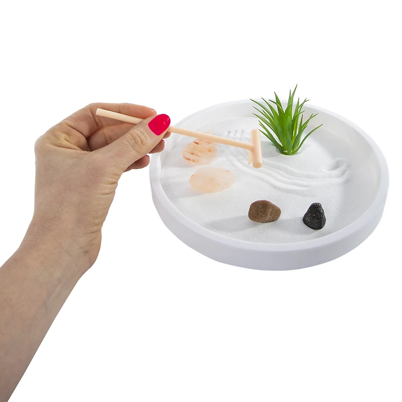 himalayan salt zen garden 8in