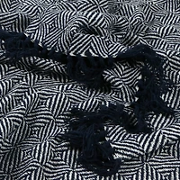 diamond cotton throw blanket 50in x 60in