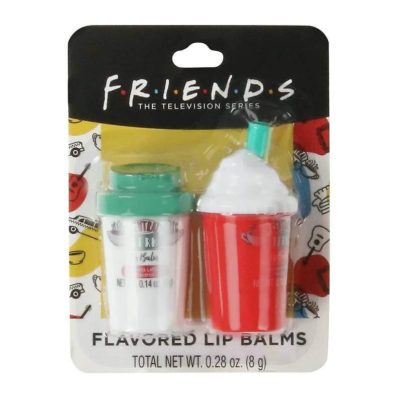 friends™ tv show flavored lip balms 2-pack