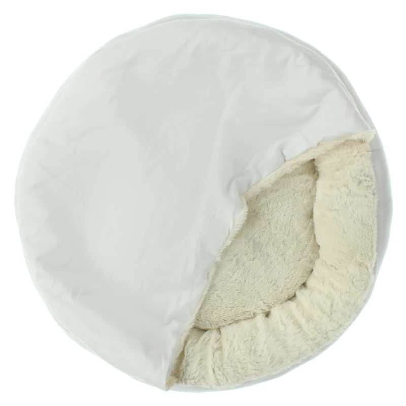 canopy pet bed 20in round