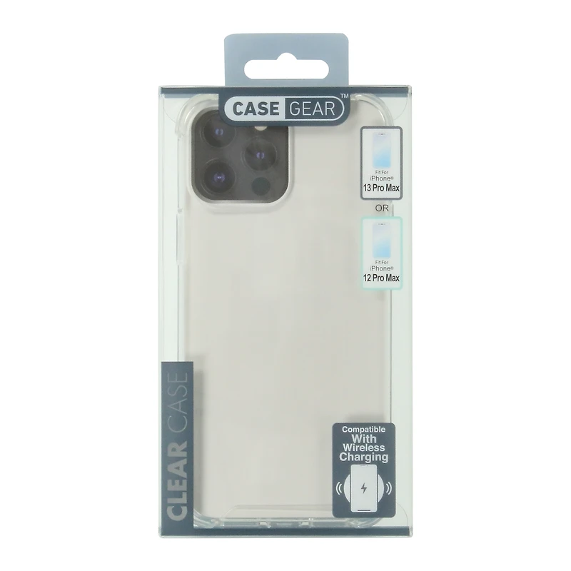iPhone 13 Pro Max®/12 Pro Max® wireless charging compatible case - clear