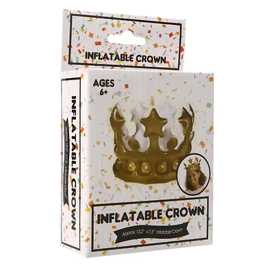 inflatable crown 13.2in x 7.3in