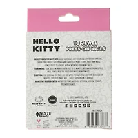 hello kitty® jewel press-on nails 10-count