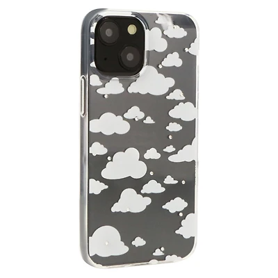 iPhone 13 Mini®/12 Mini® crystal phone case - poppy floral