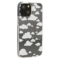 iPhone 13 Mini®/12 Mini® crystal phone case - poppy floral