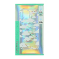 iPhone 13 Mini®/12 Mini® crystal phone case - poppy floral