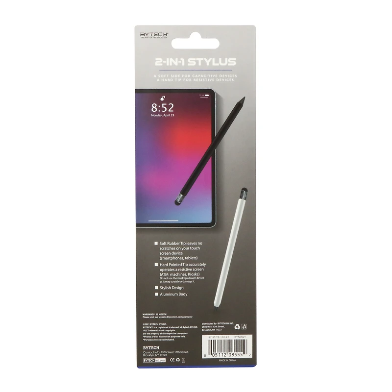 2-in-1 stylus 2-pack