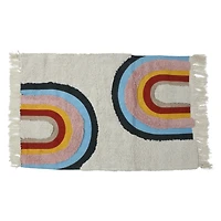 cotton tufted rug 2ft x 3ft - sun