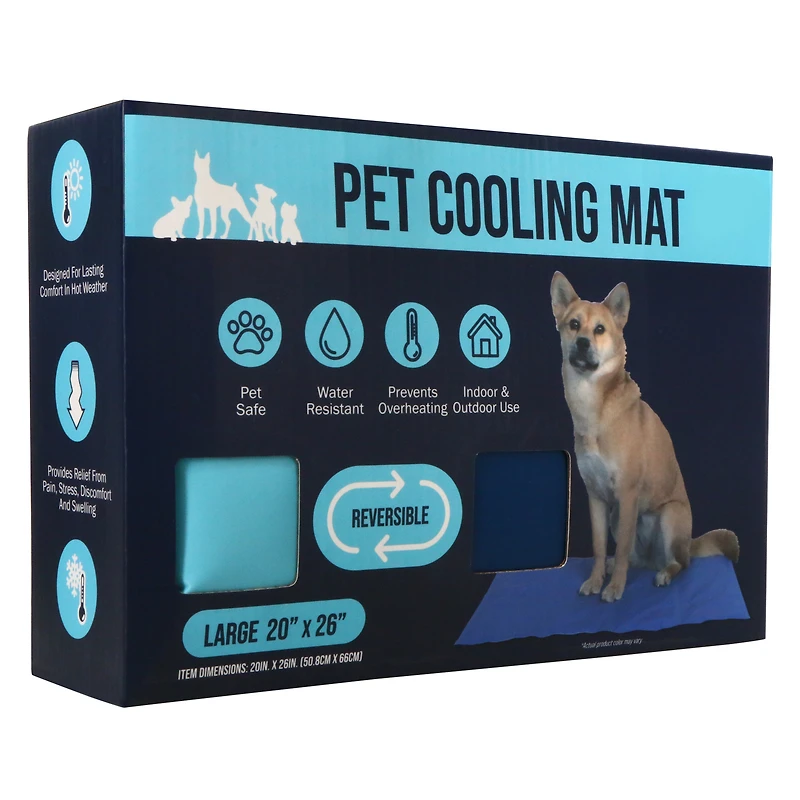 pet cooling mat 20in x 26in