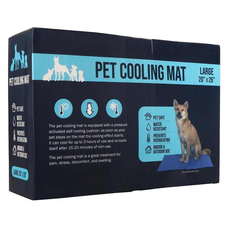 pet cooling mat 20in x 26in