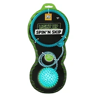 light-up spin n' skip toy