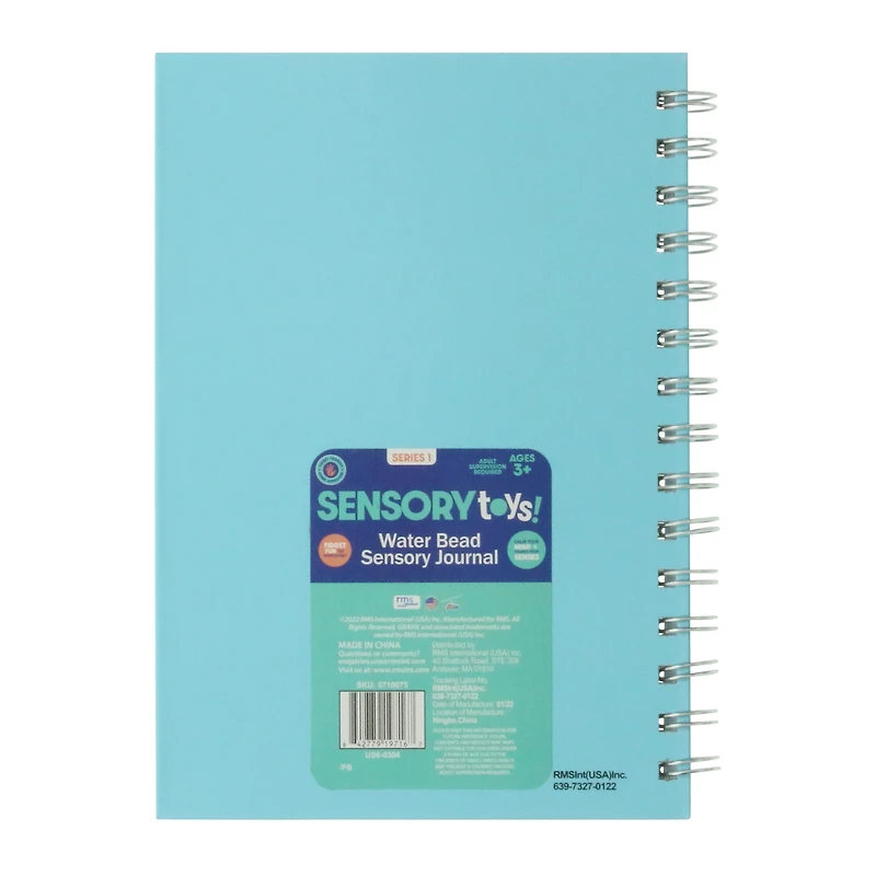 water bead sensory journal 8in x 6in