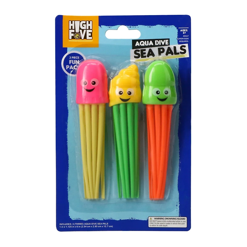 sea pals 3-piece pool dive toy set