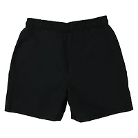 Black Water Repellent Nylon Shorts
