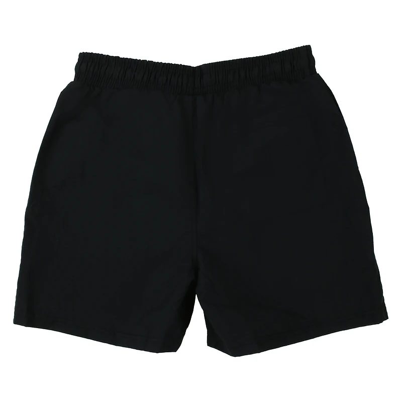 Black Water Repellent Nylon Shorts