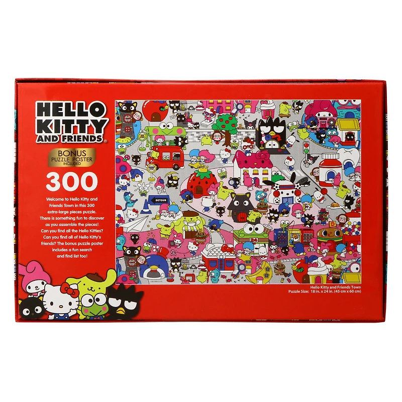 hello kitty and friends™ 300-piece jigsaw puzzle
