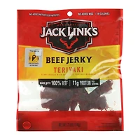 jack link’s® teriyaki beef jerky 2.6oz resealable bag