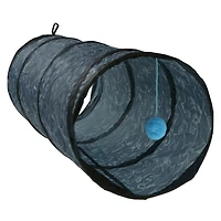 30in cat tunnel toy - grey