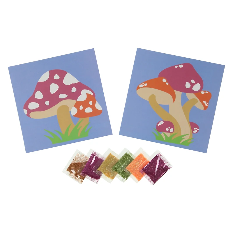 glitter art DIY kit - sloth