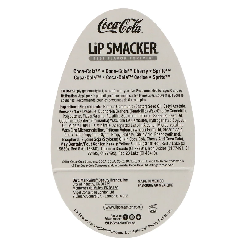 unicorn lip smacker easter egg balms