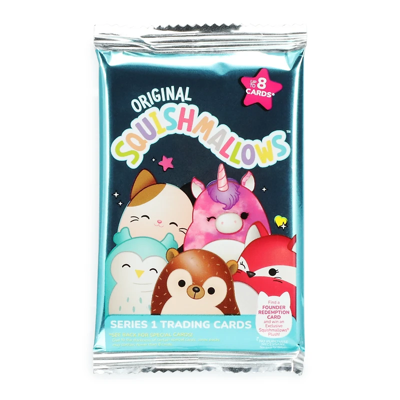 original squishmallows™ trading cards series 1 surprise pack