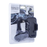 heavy-duty phone/gps suction car mount
