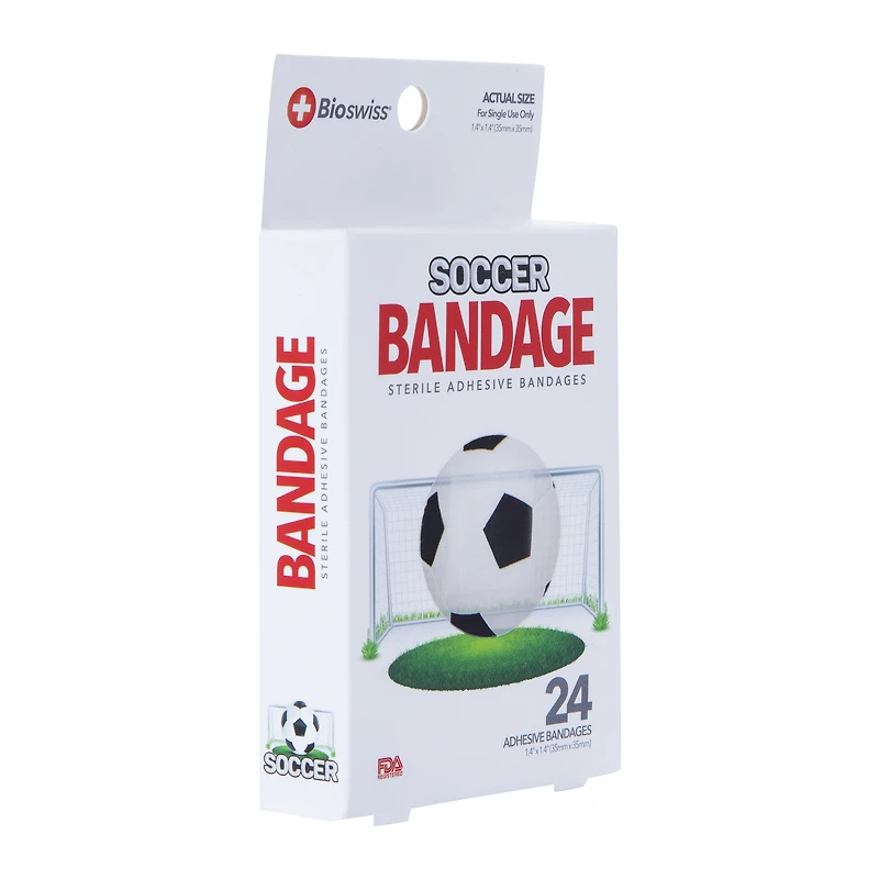 bioswiss® soccer bandages 24-count