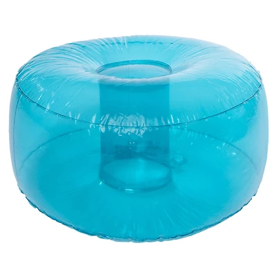 inflatable ottoman 20.5in x 11in