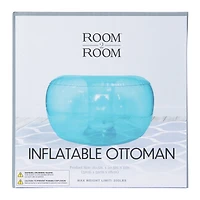 inflatable ottoman 20.5in x 11in