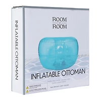 inflatable ottoman 20.5in x 11in