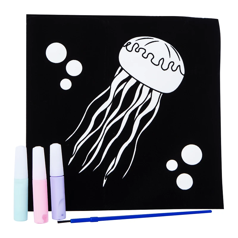 neon glow art kit - turtle