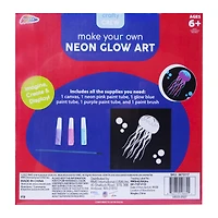 neon glow art kit - turtle