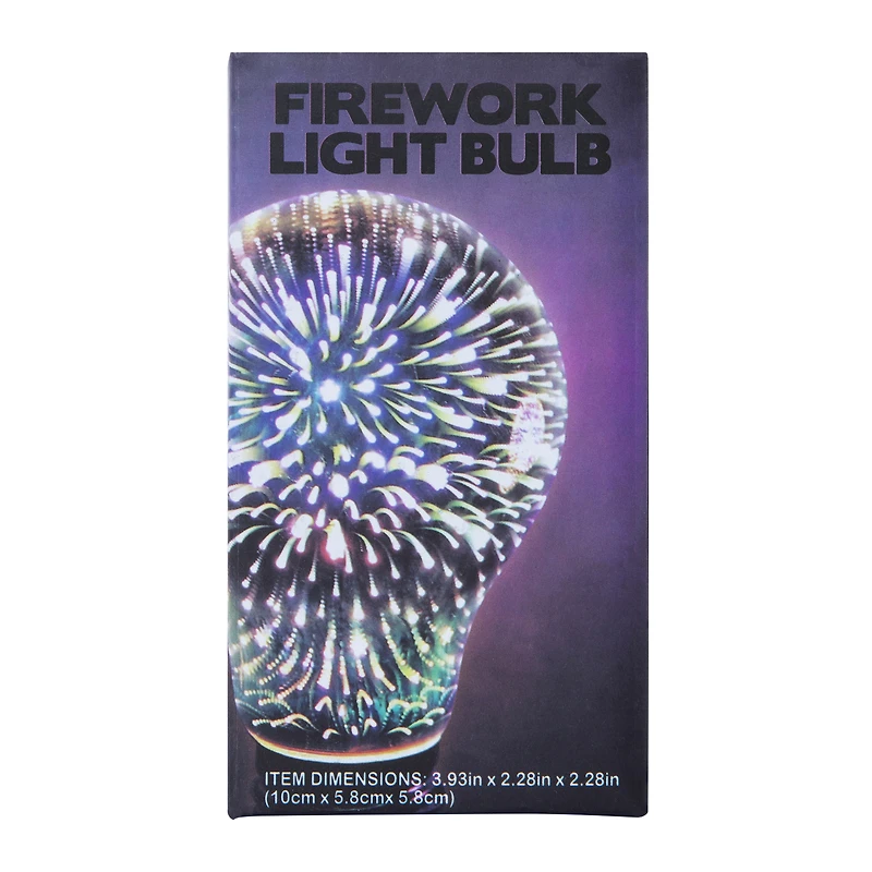 LED firework light bulb, 4-watt