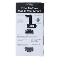 free air-flow mobile phone vent mount