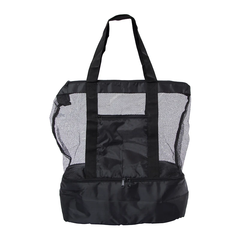 mesh cooler tote bag 21in