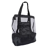 mesh cooler tote bag 21in