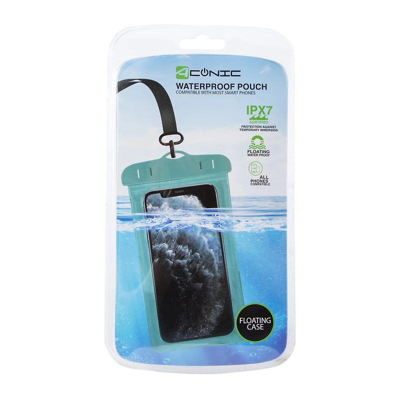 floating waterproof pouch for smartphones