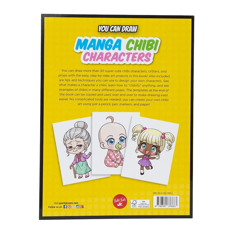 you can draw manga chibi characters book