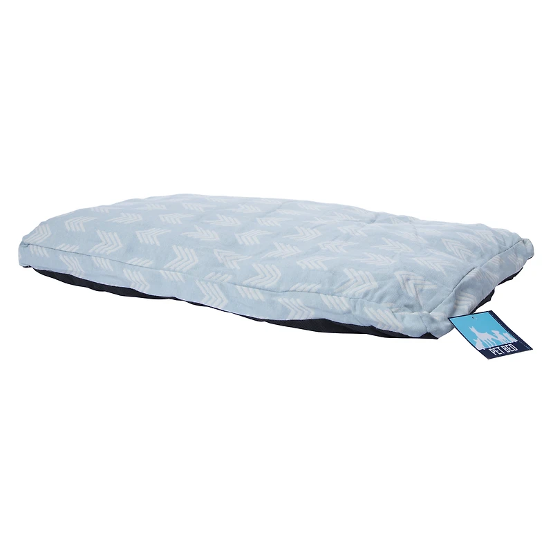 printed gusset pet bed pillow 30in x 20in