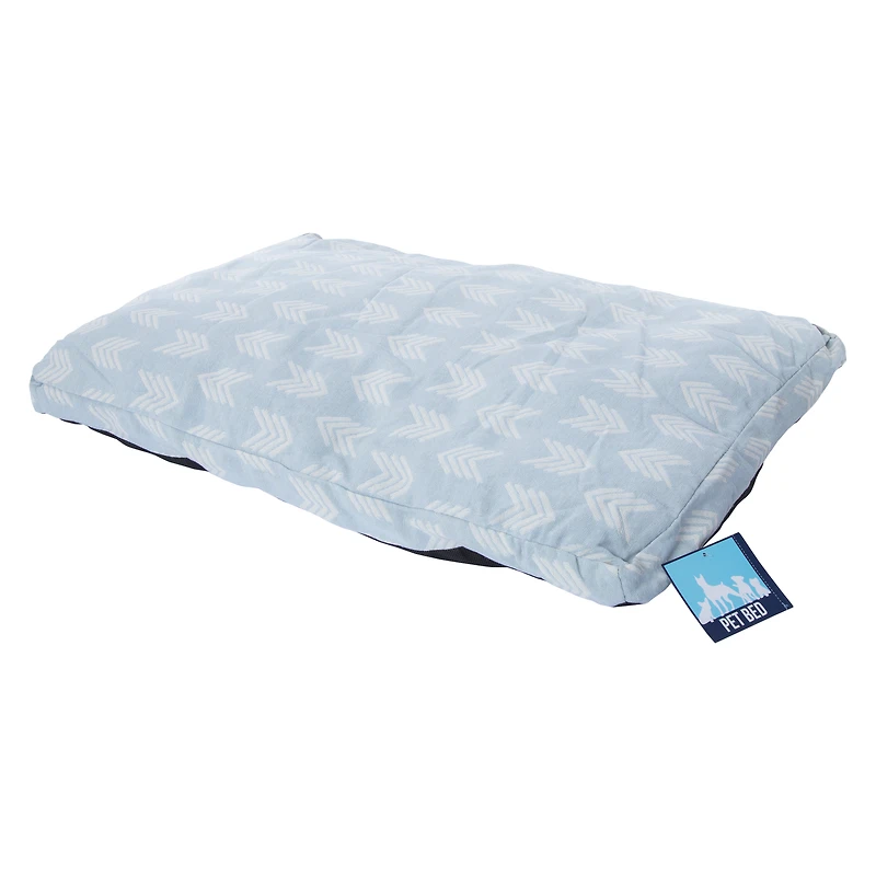 printed gusset pet bed pillow 30in x 20in
