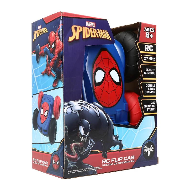 spider-man vs venom™ remote control flip car