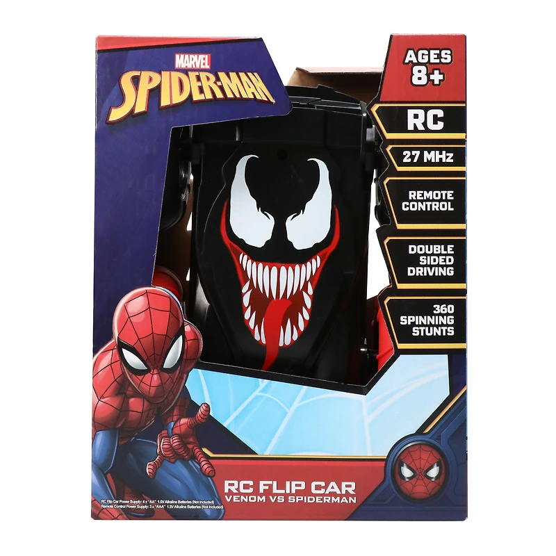 spider-man vs venom™ remote control flip car