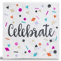 Celebrate Confetti Birthday Napkins 16-Count