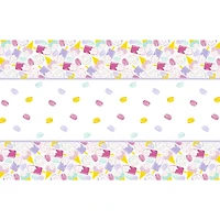 Frosted Sprinkles Birthday Plastic Tablecloth 54in X 84in