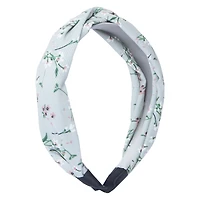 floral fabric twist headband