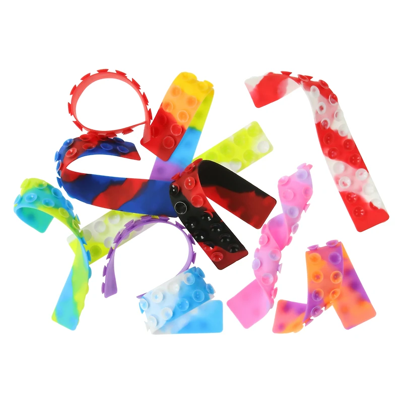 grafix® sticky tentapop suction fidget toy 2-pack