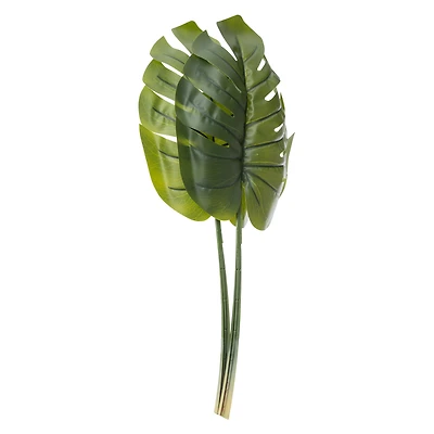 faux monstera stem 22in 2-pack