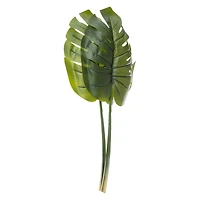 faux monstera stem 22in 2-pack