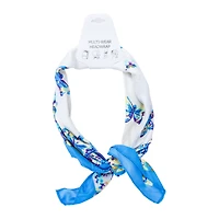 butterfly print multi-wear headwrap bandana