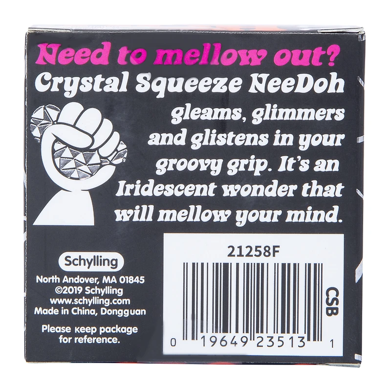 schylling crystal nee doh™ squeeze ball 2.5in